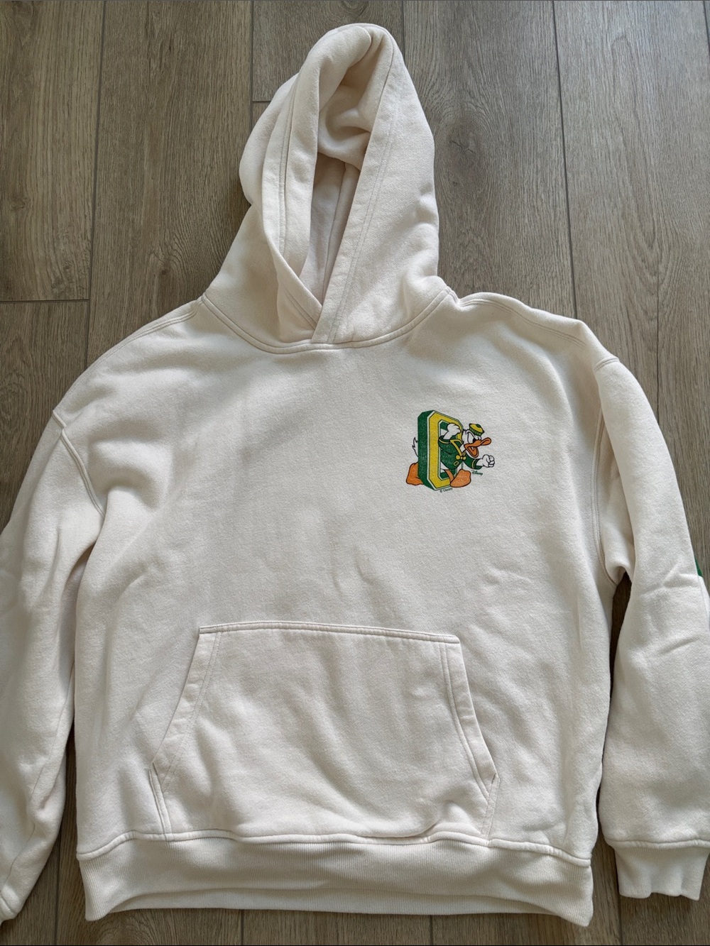 HollisterxDisney Oregon Ducks hooded boxy hoodie